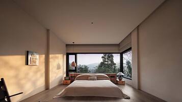 Chambre Double, vue montagne