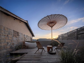 Classic Double Room, Patio, Hill View | Balcony