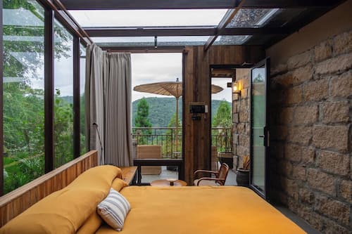 Chambre Double Supérieure, vue montagne | Vue de la chambre