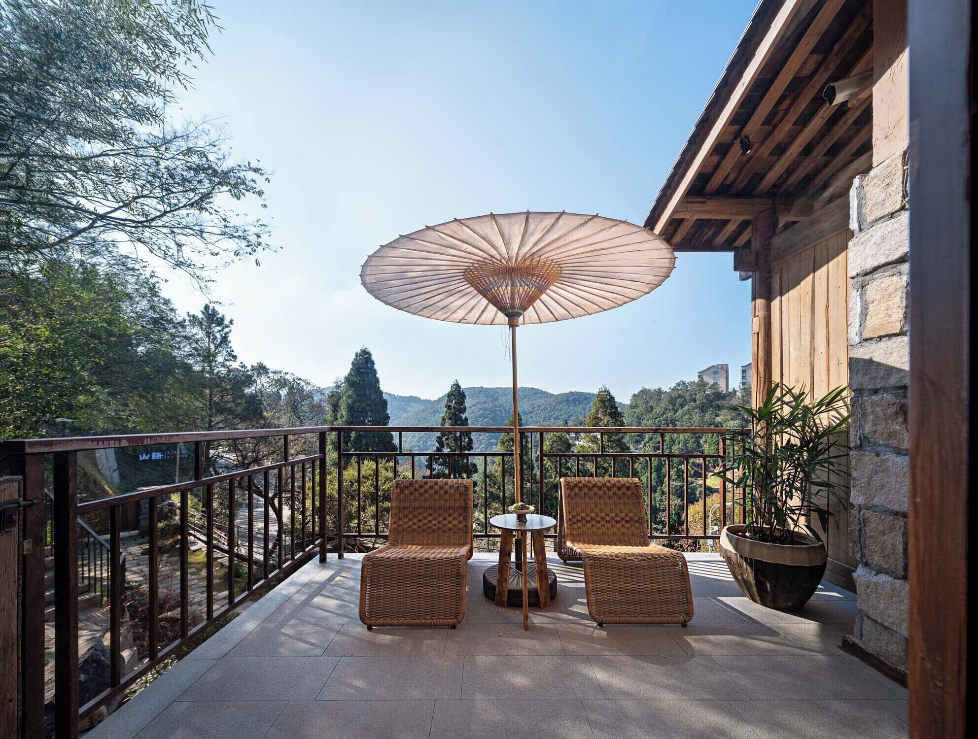 Superior Double Room, Mountain View | Terrace/patio