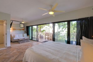 Desk, iron/ironing board, Internet, bed sheets - Oceanview retreat at Point Pleasant Resort, USVI (St. Thomas)