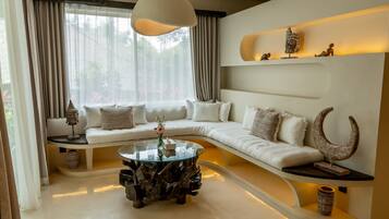 Suite, 1 habitación | Sala de estar