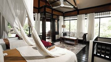 Deluxe-Doppel- oder -Zweibettzimmer, Balkon | Kostenloses WLAN