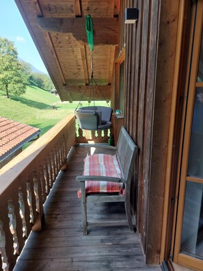 Terrace/patio - Vacation apartment 95 sqm for max. 5 pers. (Kiefersfelden)