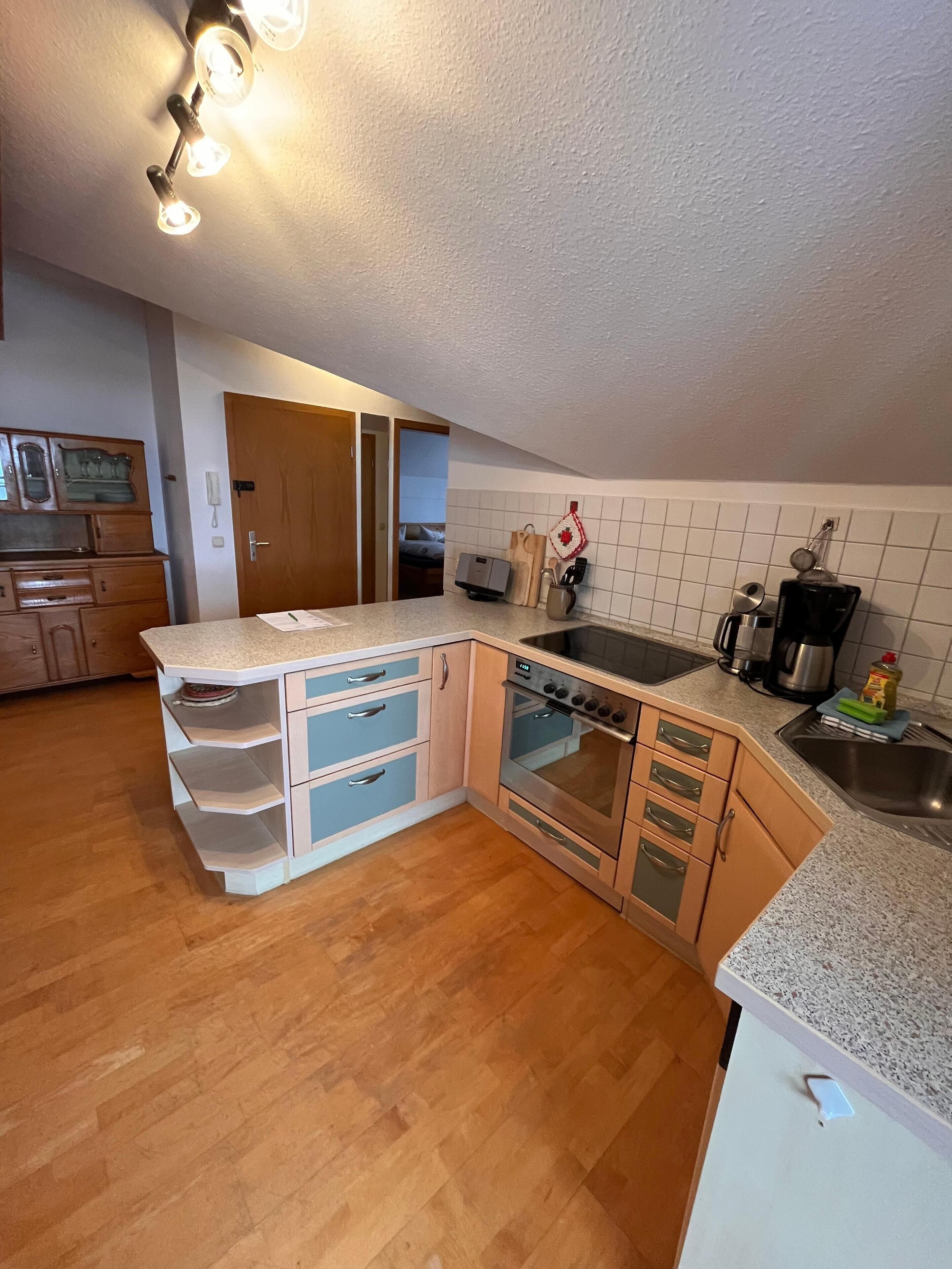 Kühlschrank, Ofen, Herdplatte, Geschirrspüler