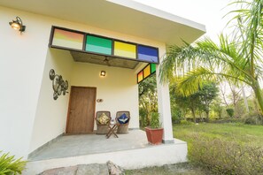 Premiere Cottage with Sit Out | Terrace/patio - Rann Baagh Ranthambore (Sawai Madhopur)