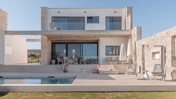 Unclassified image, 1 of 43, button - Himmel Villa I - Private pool, seaview&playground (Chania)