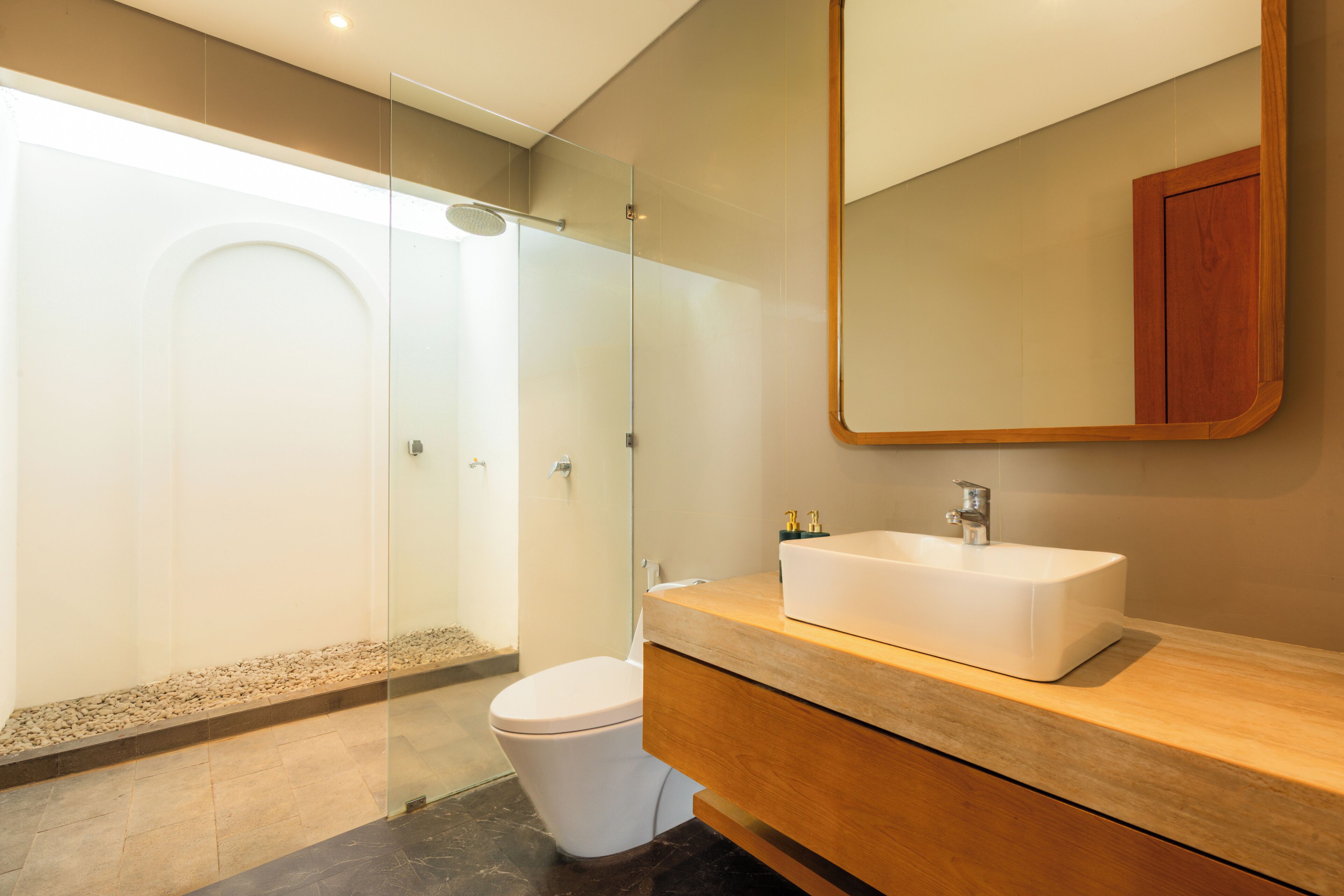 Villa Deluxe, vistas a la piscina | Baño