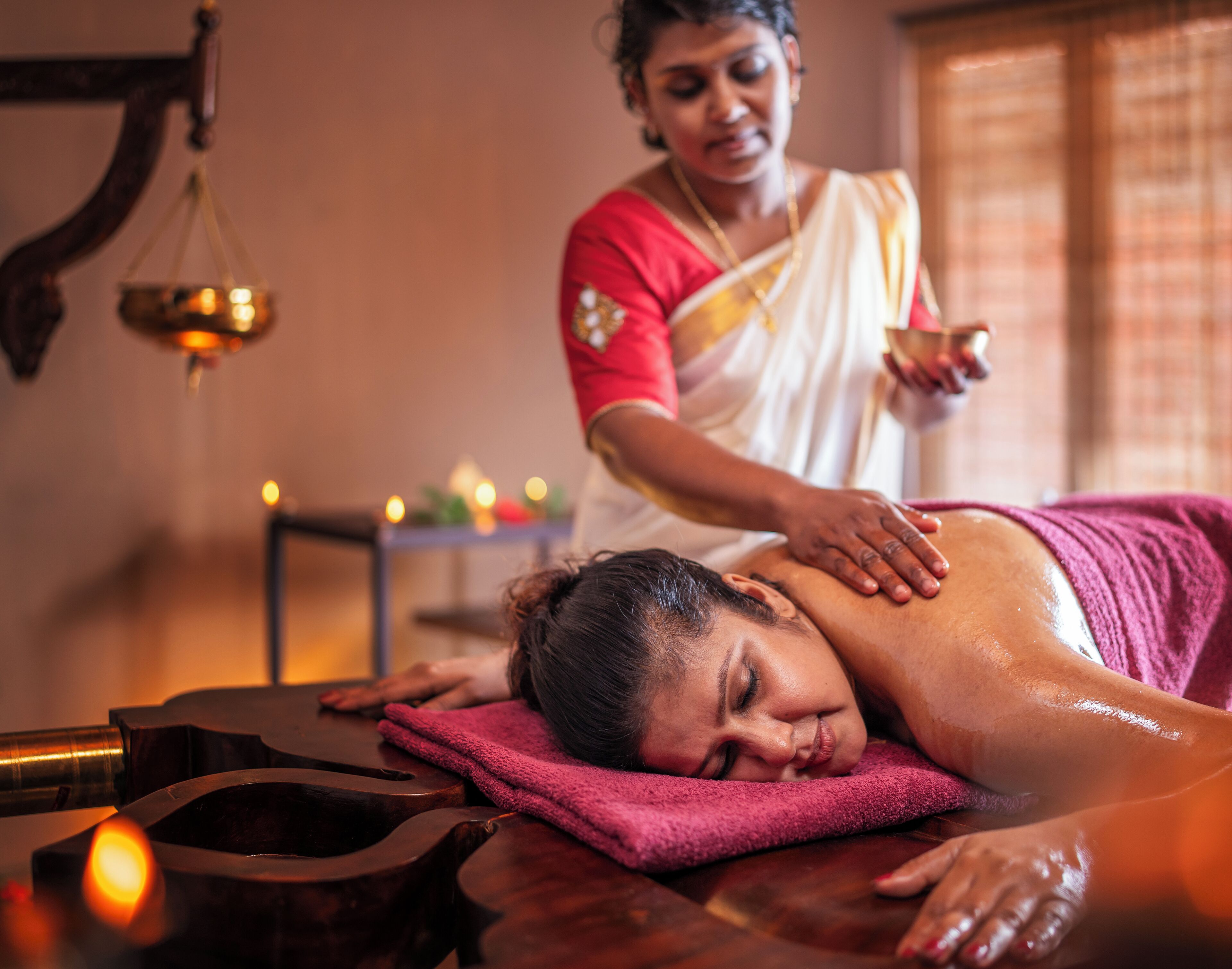 Salas de tratamiento para parejas, sauna y baño de vapor 