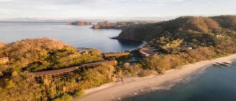 Private beach nearby