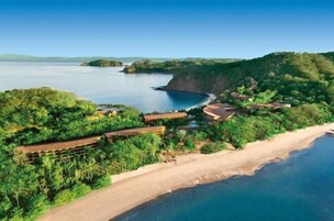 在附近的私人海滩