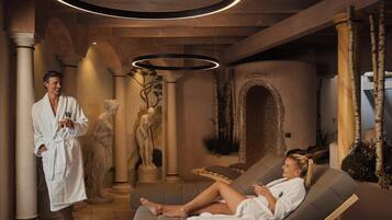 Sauna, boblebad, dampbad