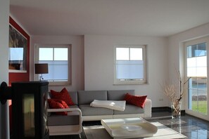 Smart TV, fireplace - Holiday apartment with 1 bedroom (Dranske)