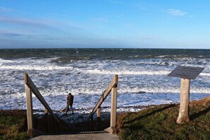 Accommodatie ligt op het strand