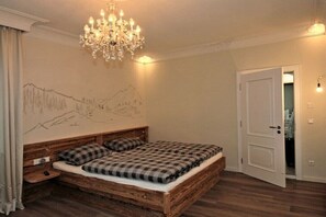 2 bedrooms, free WiFi, bed sheets - Central location with pool (Oberstaufen)