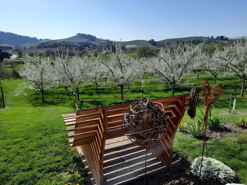 Apartment 'Am Weinberg' mit Garten, Balkon und WLAN