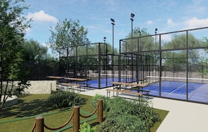 Tennis court - Coudour Hotel (Kefalonia)