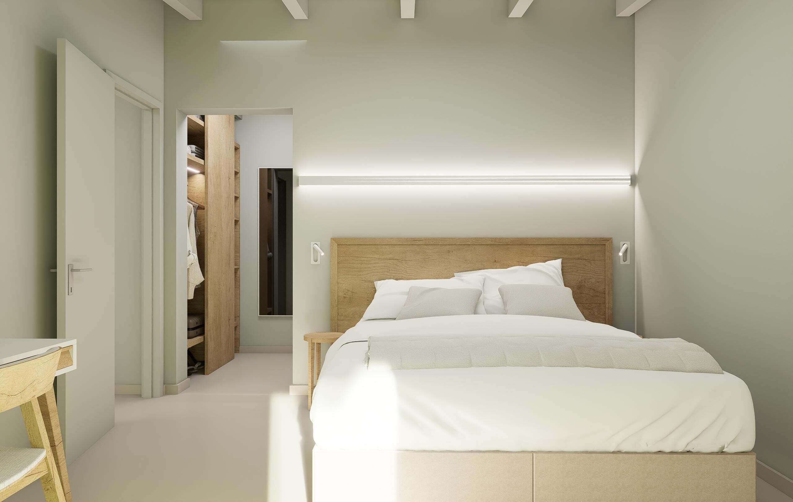 ستائر تعتيم وتجهيزات عازلة للصوت ومكواة/لوح كي وواي فاي مجانًا