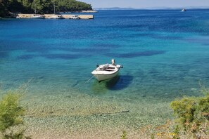 On the beach - Apartments Stiniva Hvar - Studio Apartment With Terrace (A2) (Brusje)