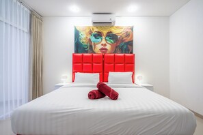 Iron/ironing board, Internet, bed sheets - Luxury minimalist villa The Toy (Kerobokan)