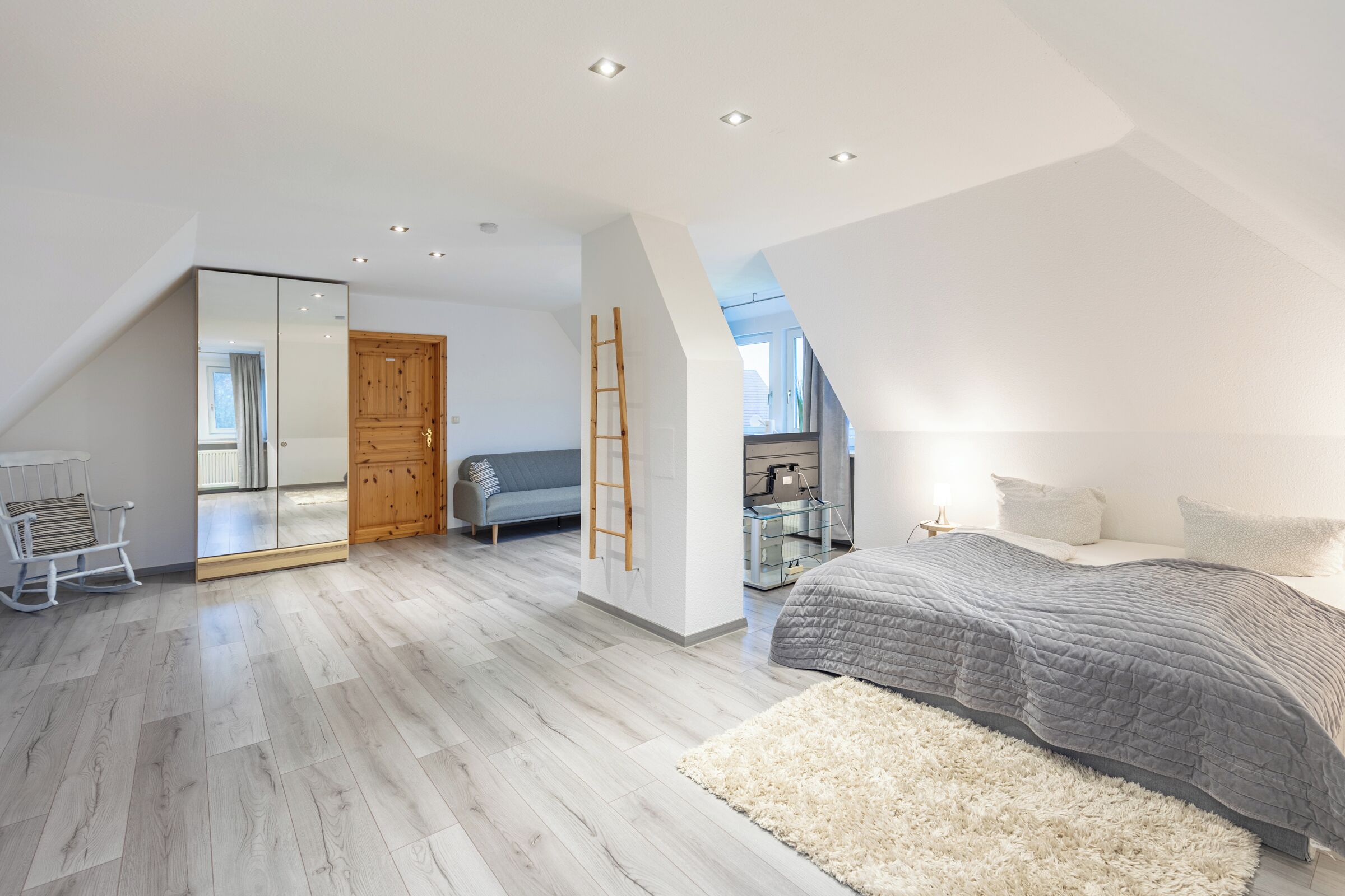 Desk, iron/ironing board, travel crib, free WiFi