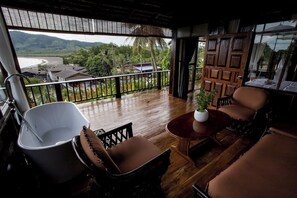 Deluxe Villa 2, Ocean View | Wohnbereich