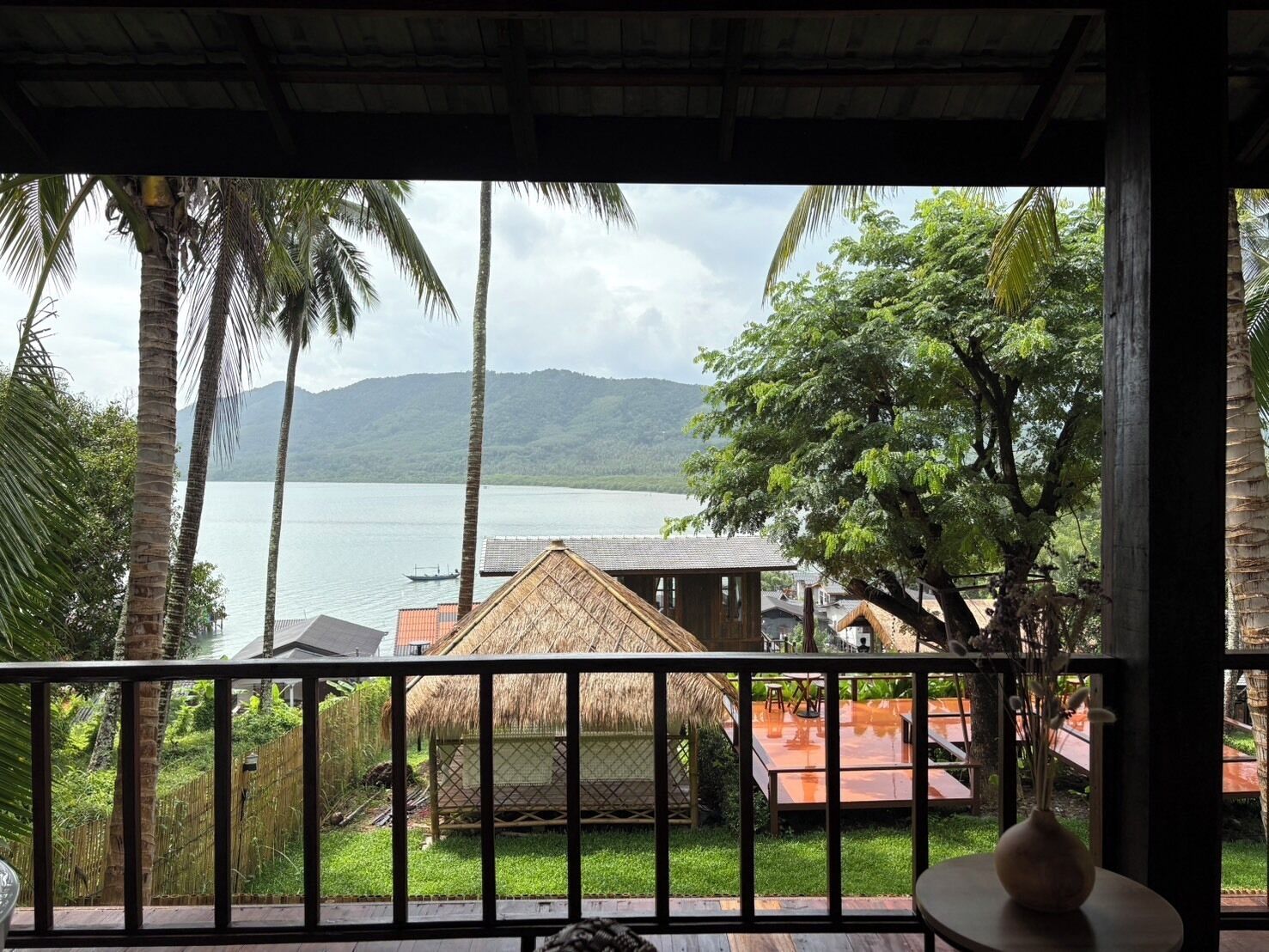 Deluxe Villa 3, Ocean View | Balcony view