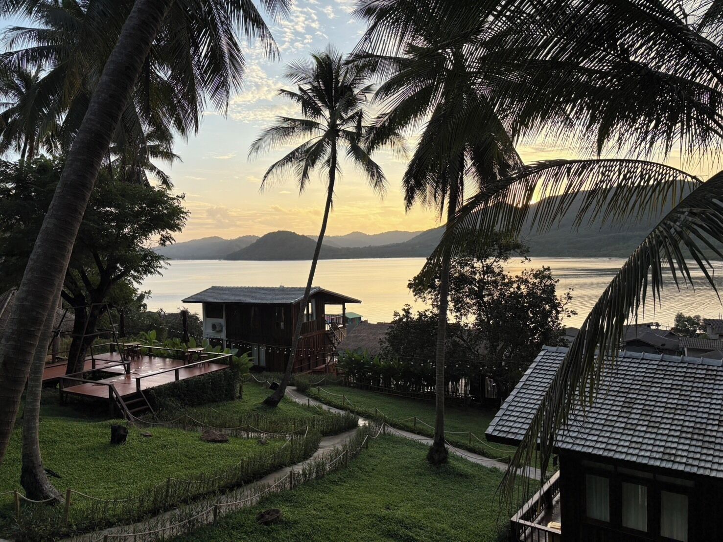 Vista dalla struttura