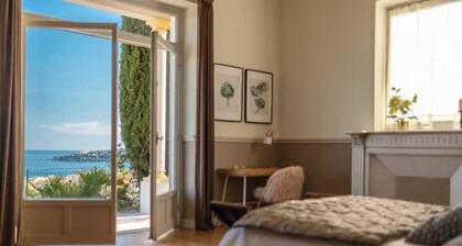 Villa Béthanie - Epochal elegance & panoramic sea view 14 min from beaches and town