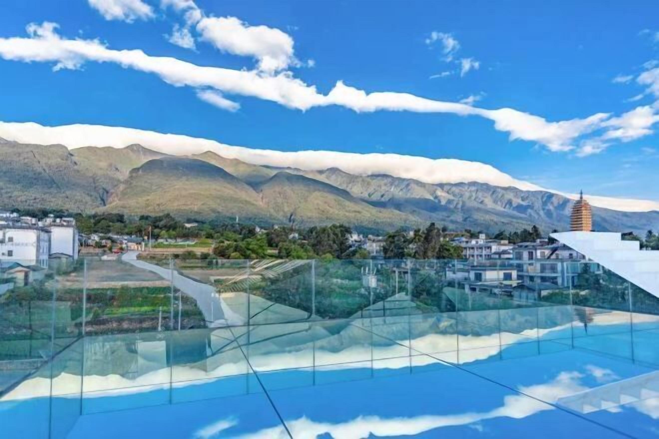 Uitzicht vanuit accommodatie