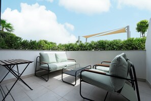 Deluxe-studiolejlighed - balkon | Udsigt fra balkon