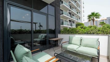 Deluxe-studiolejlighed - balkon | Balkon