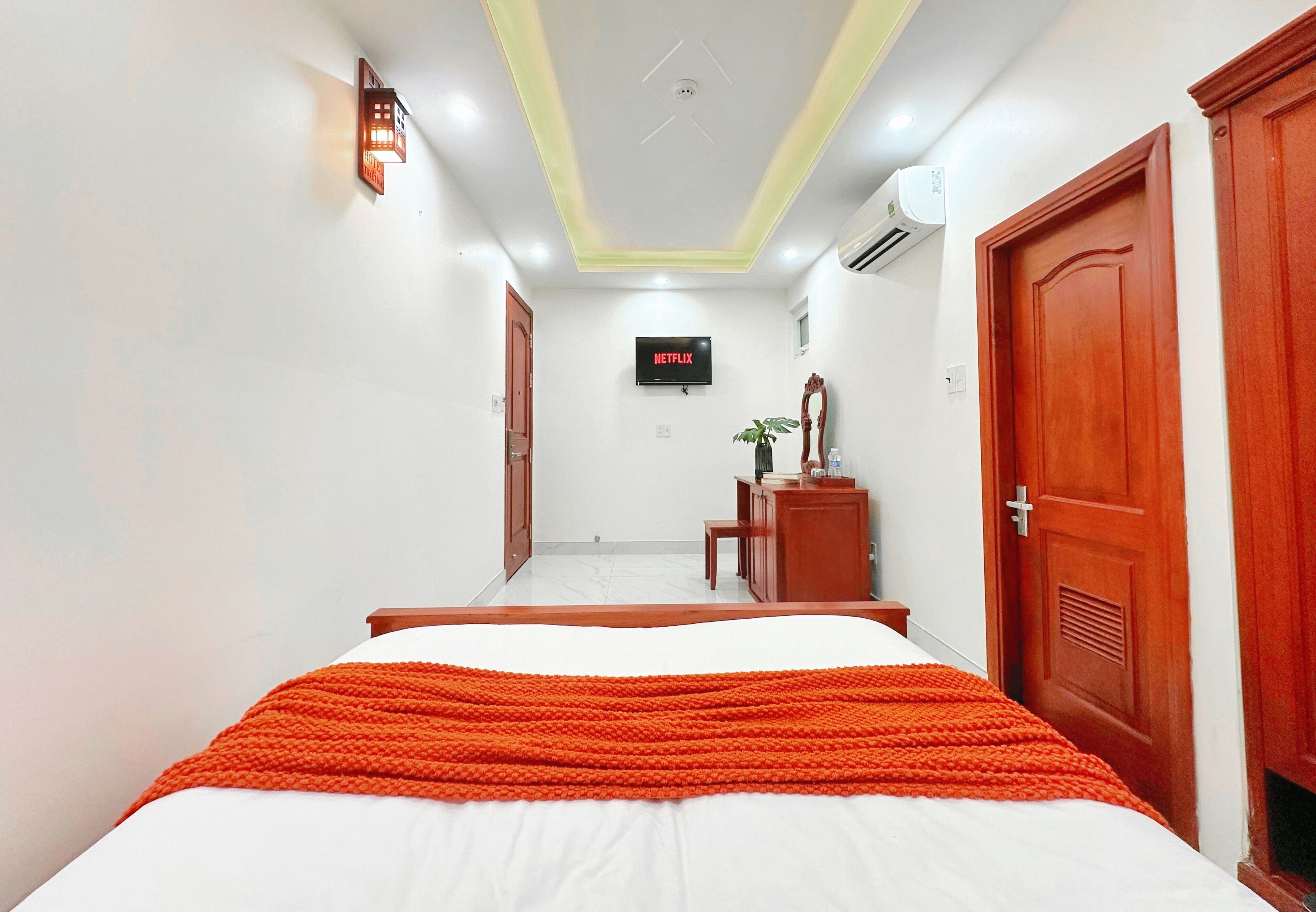 Superior tweepersoonskamer | Een laptopwerkplek, verduisterende gordijnen