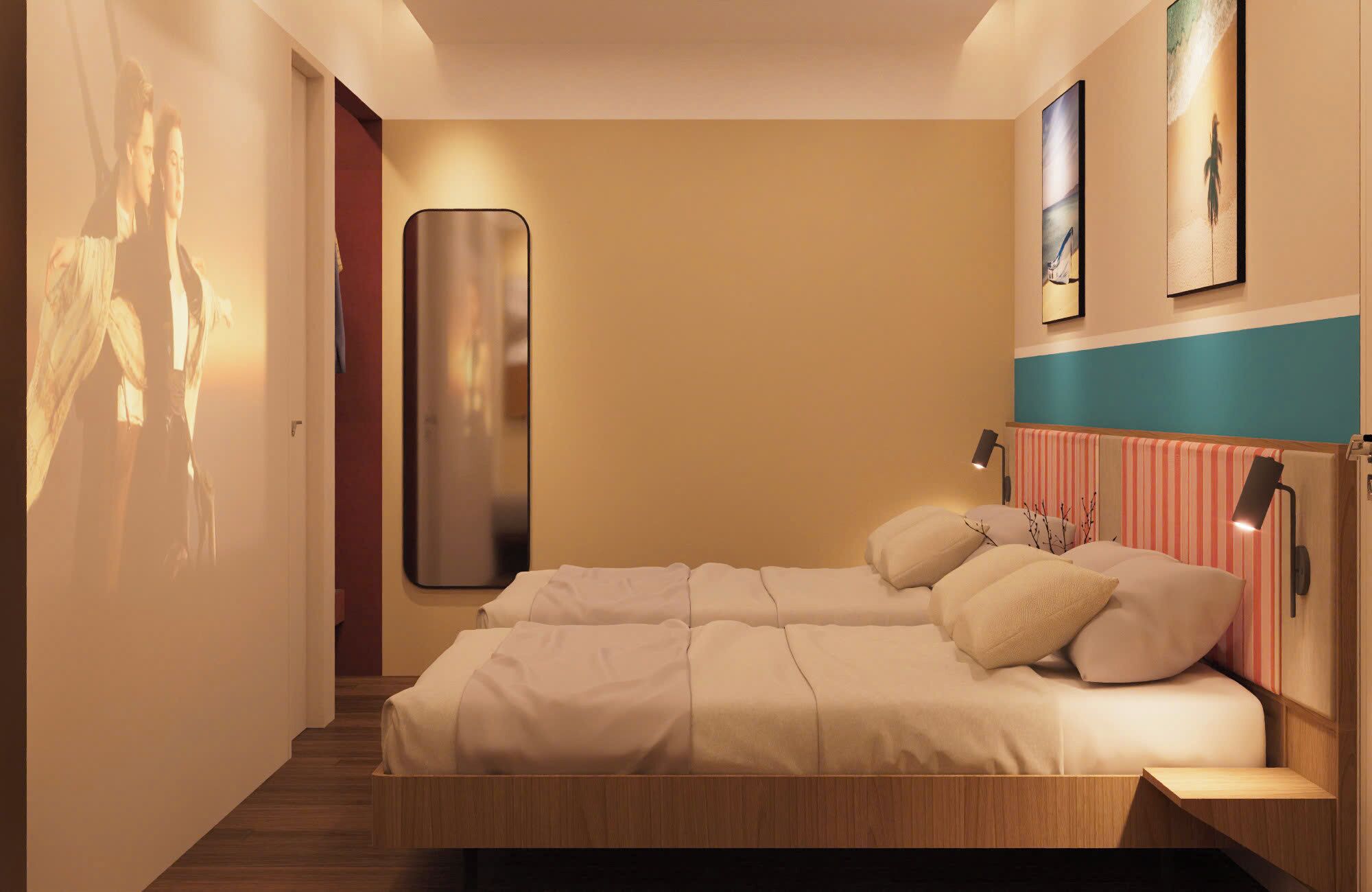 Family Room, Non Smoking, City View | Laptop workspace, blackout curtains, iron/ironing board, free WiFi