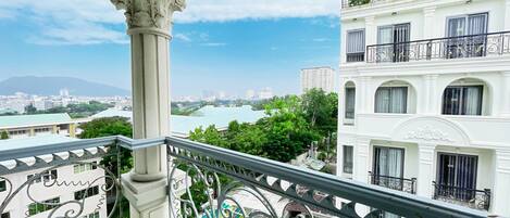 Dobbeltrom – deluxe, balkong | Byutsikt