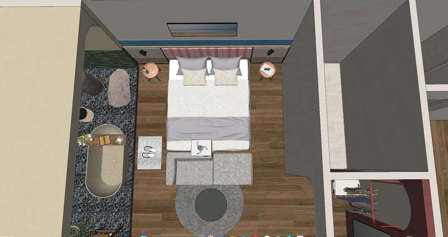 Design Room, City View | Laptop workspace, blackout curtains, iron/ironing board, free WiFi