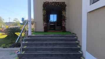 Entrada de la propiedad