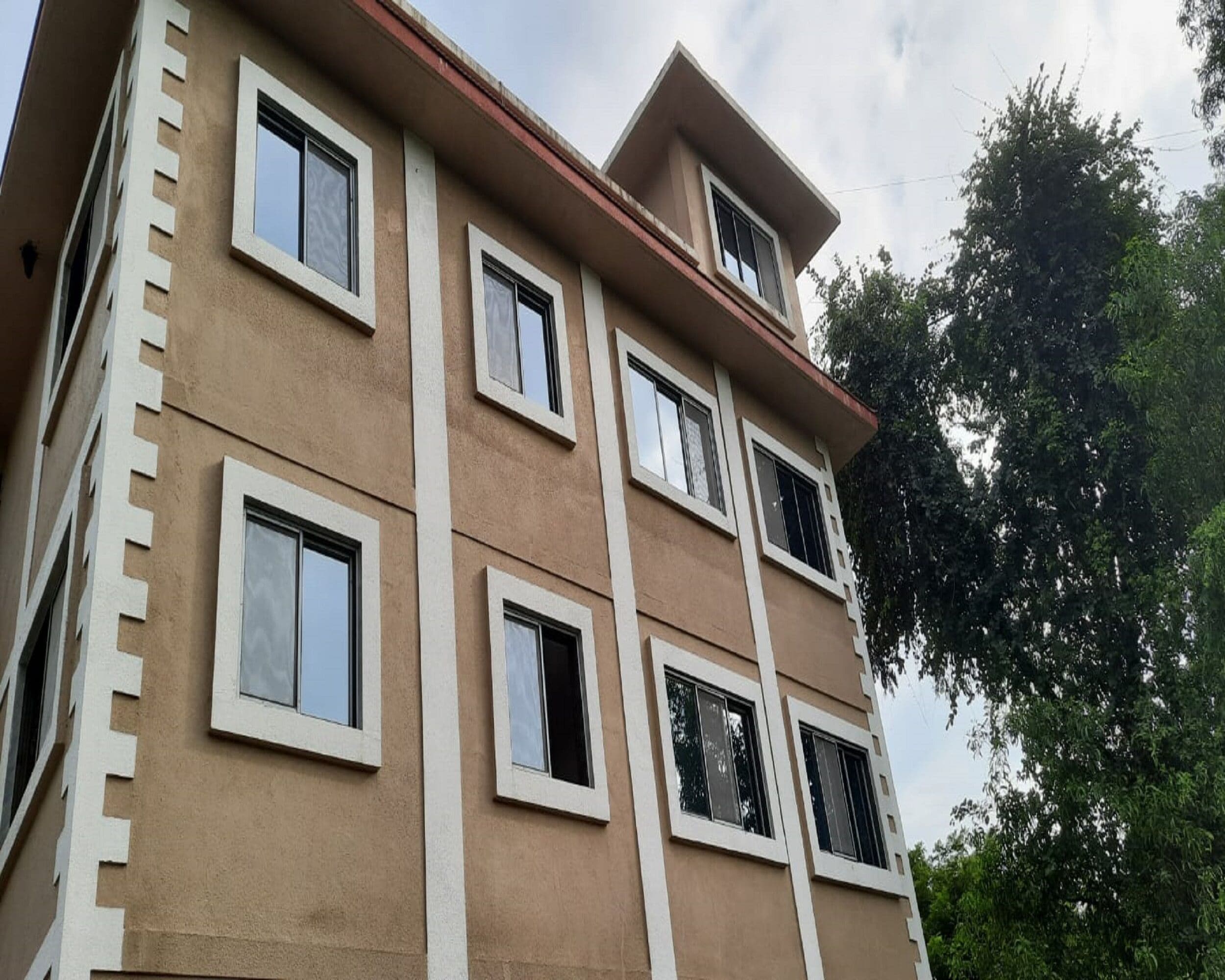 Fachada del alojamiento