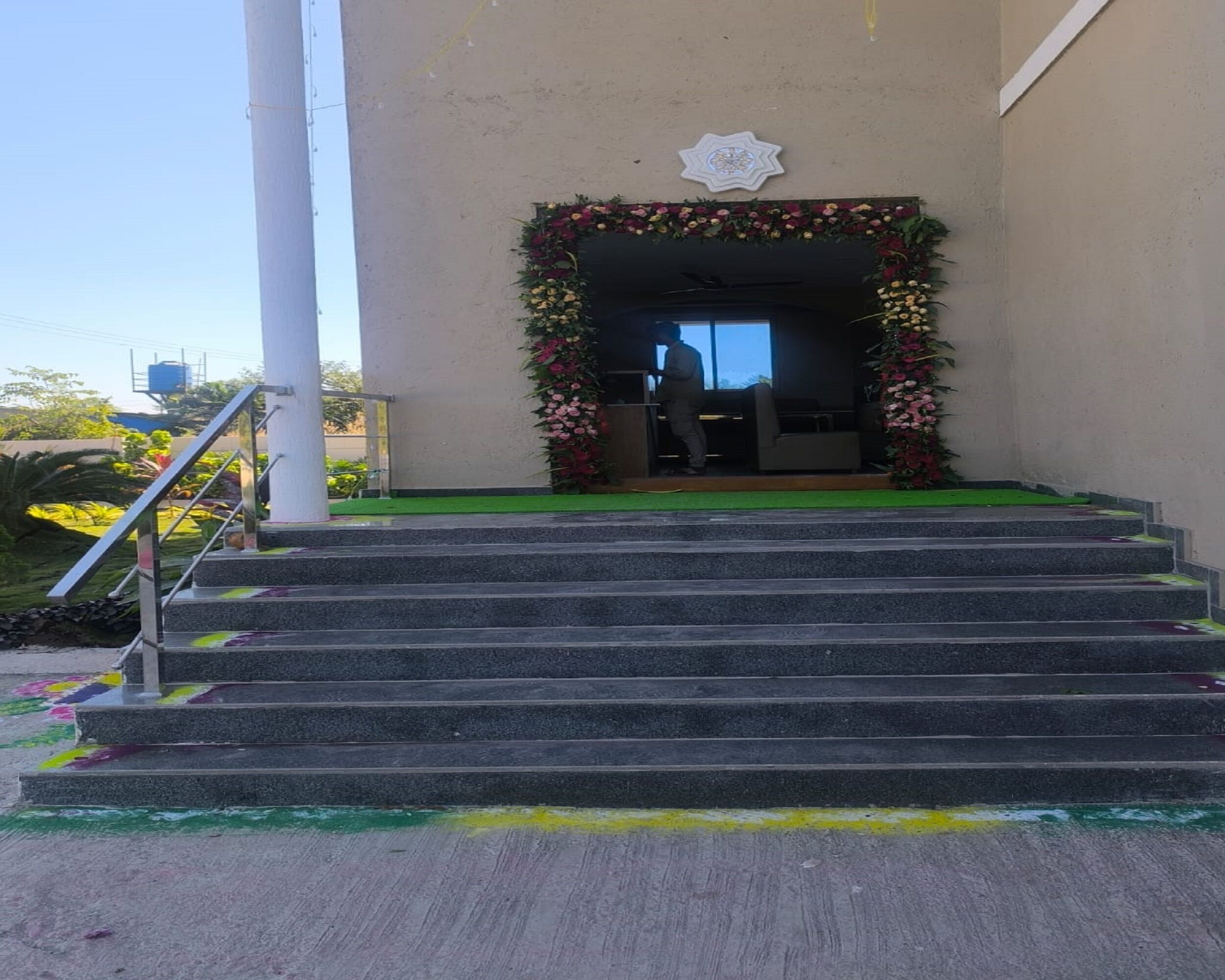 Entrada da propriedade