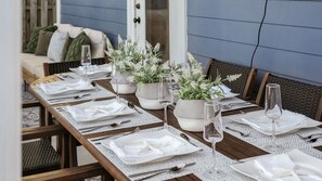 Dining - Spacious Beachside Home w/ Private Pool – Sleeps 14 (Panama City Beach)