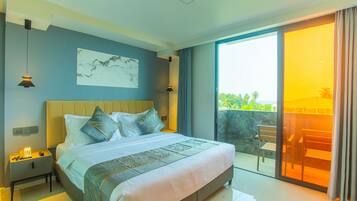 Deluxe Double or Twin Room, Balcony, City View | In-room safe, desk, laptop workspace, free WiFi