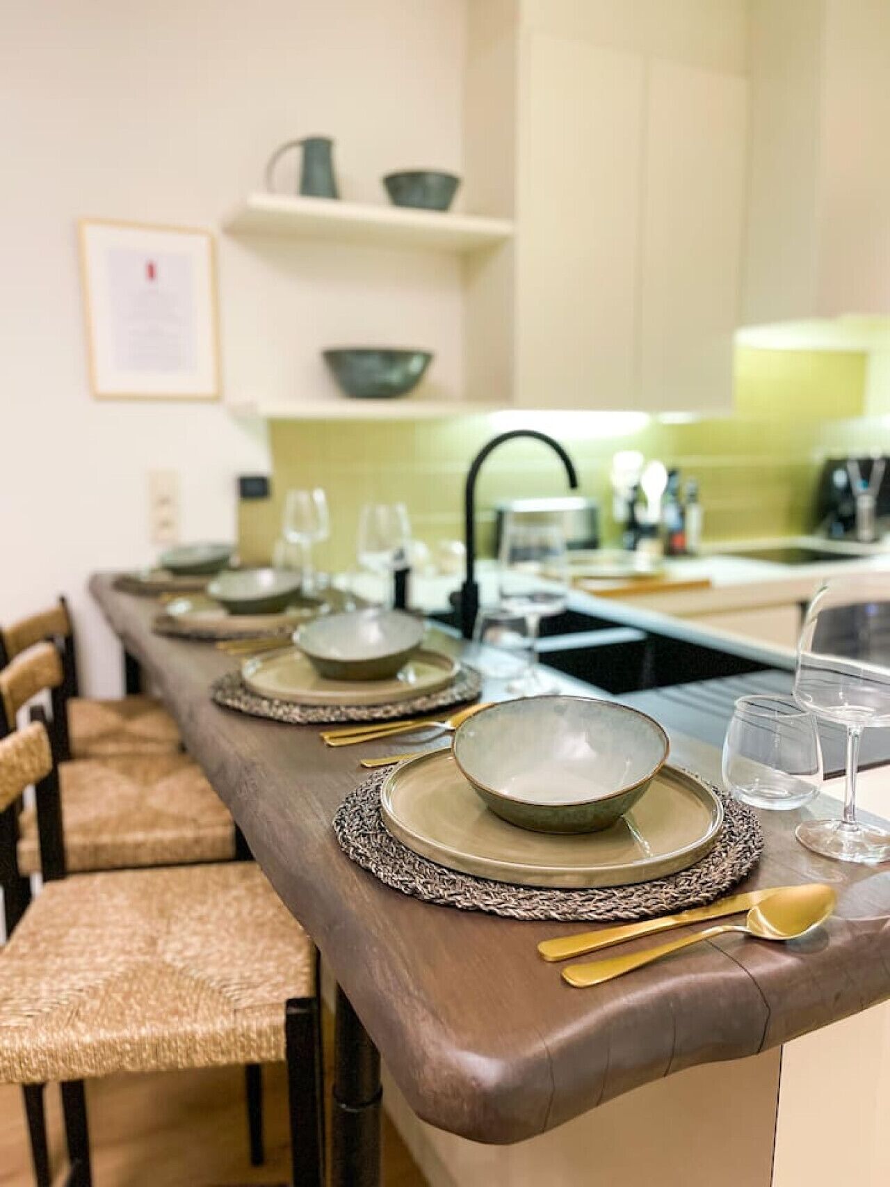 Réfrigérateur, cafetière/bouilloire