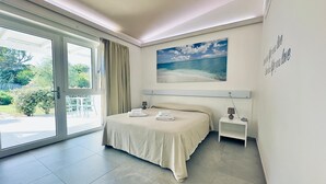Klassieke kamer, 1 twee- of 2 eenpersoonsbedden | Uitzicht op de tuin