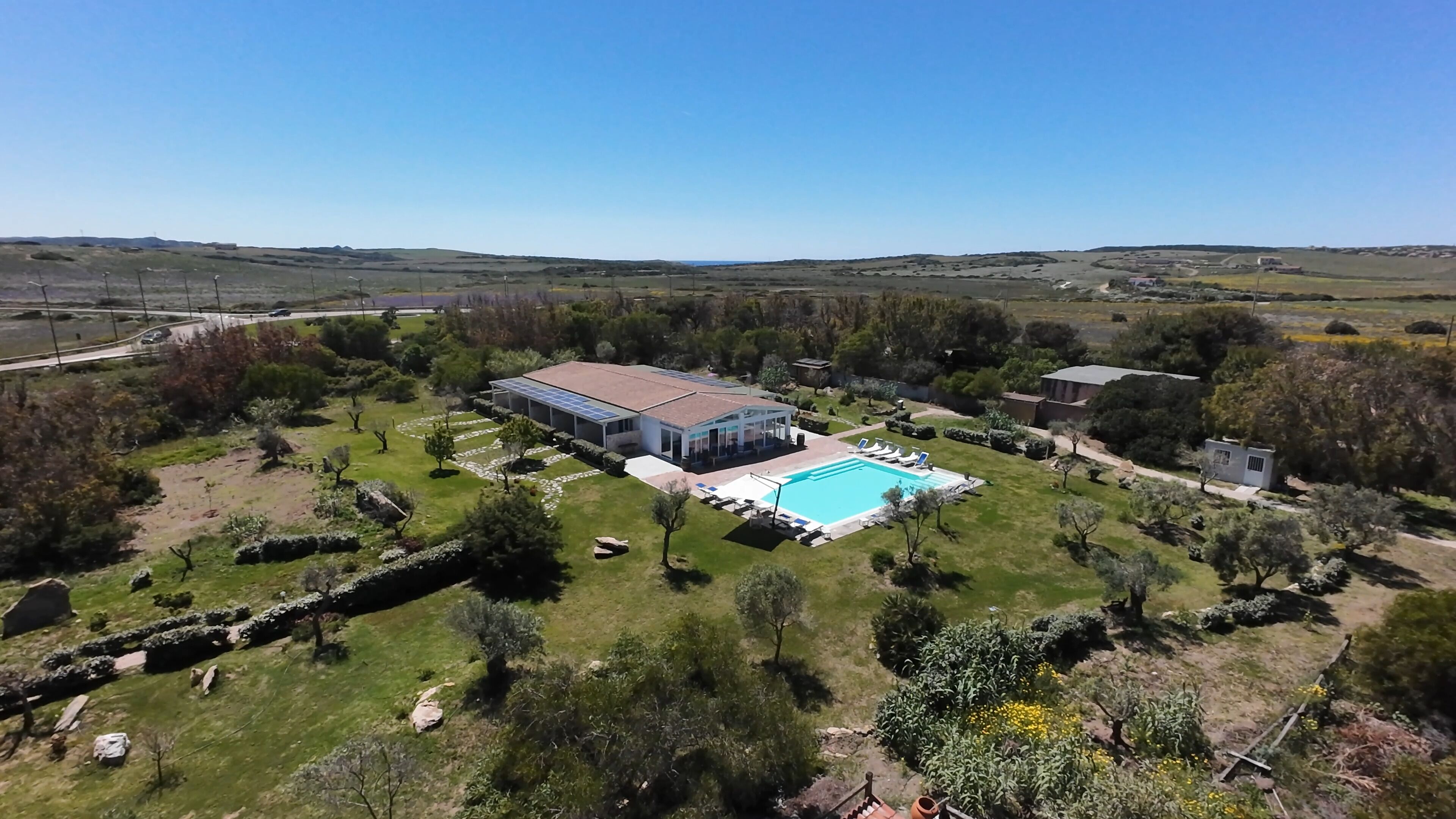 Fassade der Unterkunft