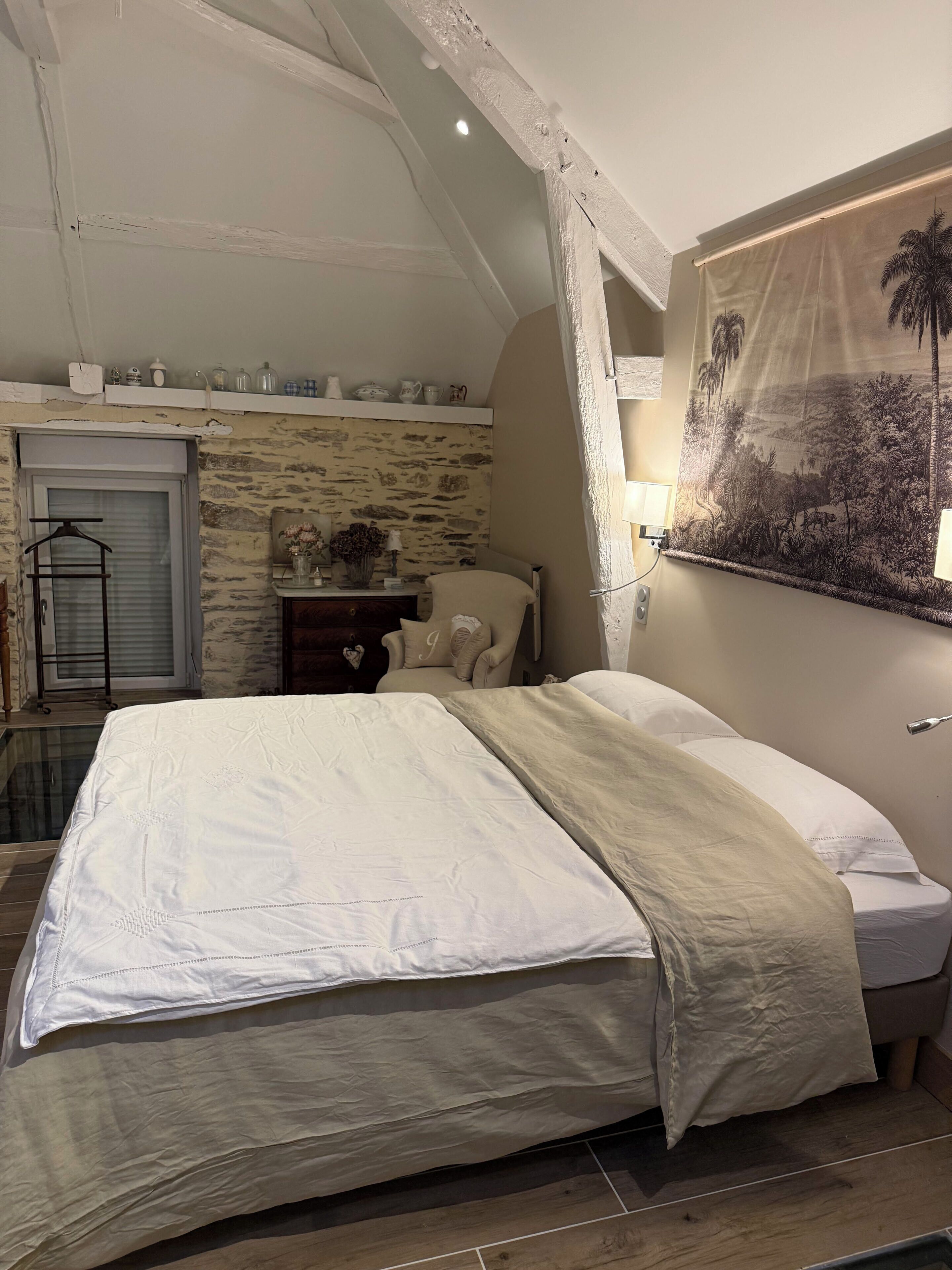 Accès Internet, draps fournis