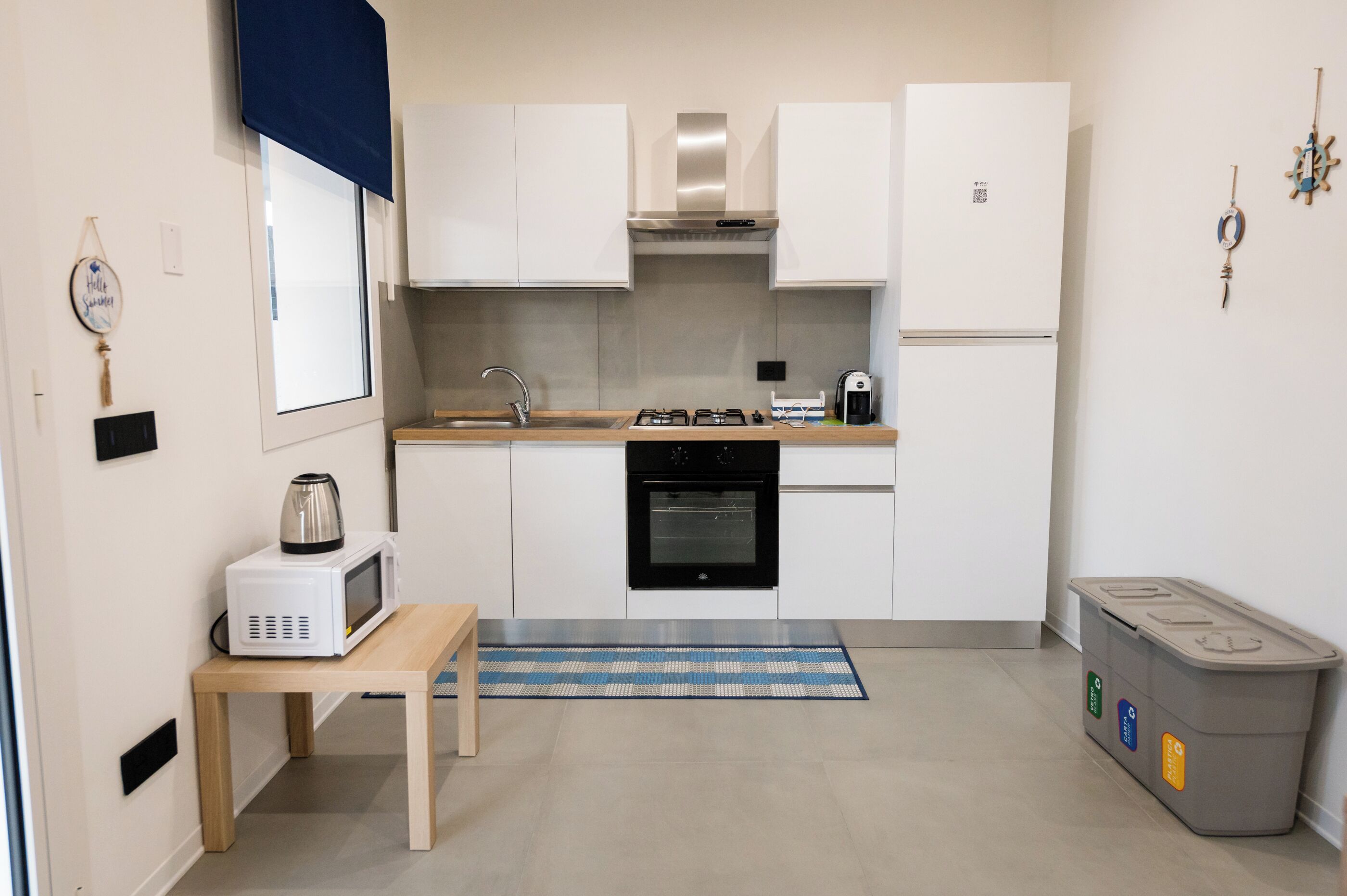 Luxury Apartment, Private Pool, Garden View | Private kitchen | Full-size fridge, microwave, oven, stovetop