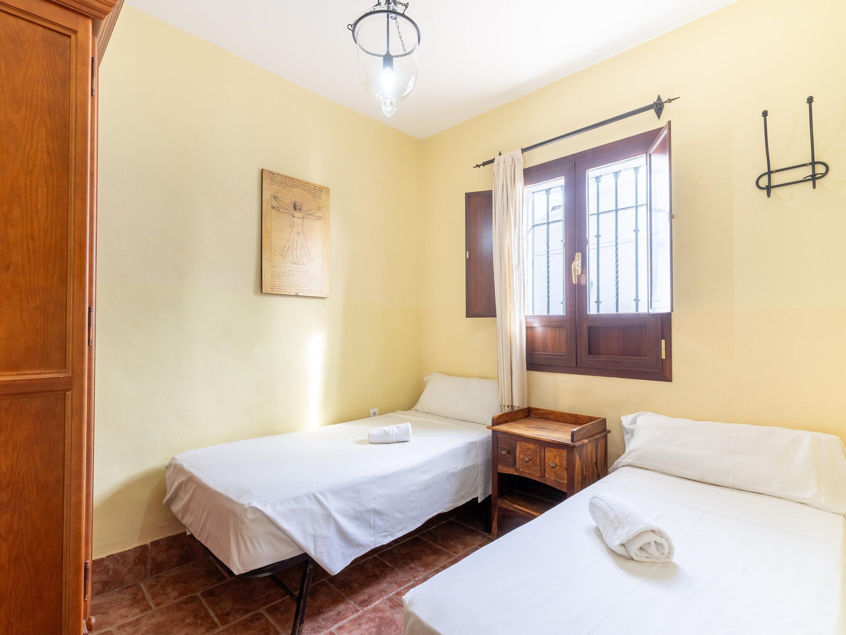 3 bedrooms, individually furnished