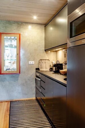 Appartement, balkon | Privékeuken