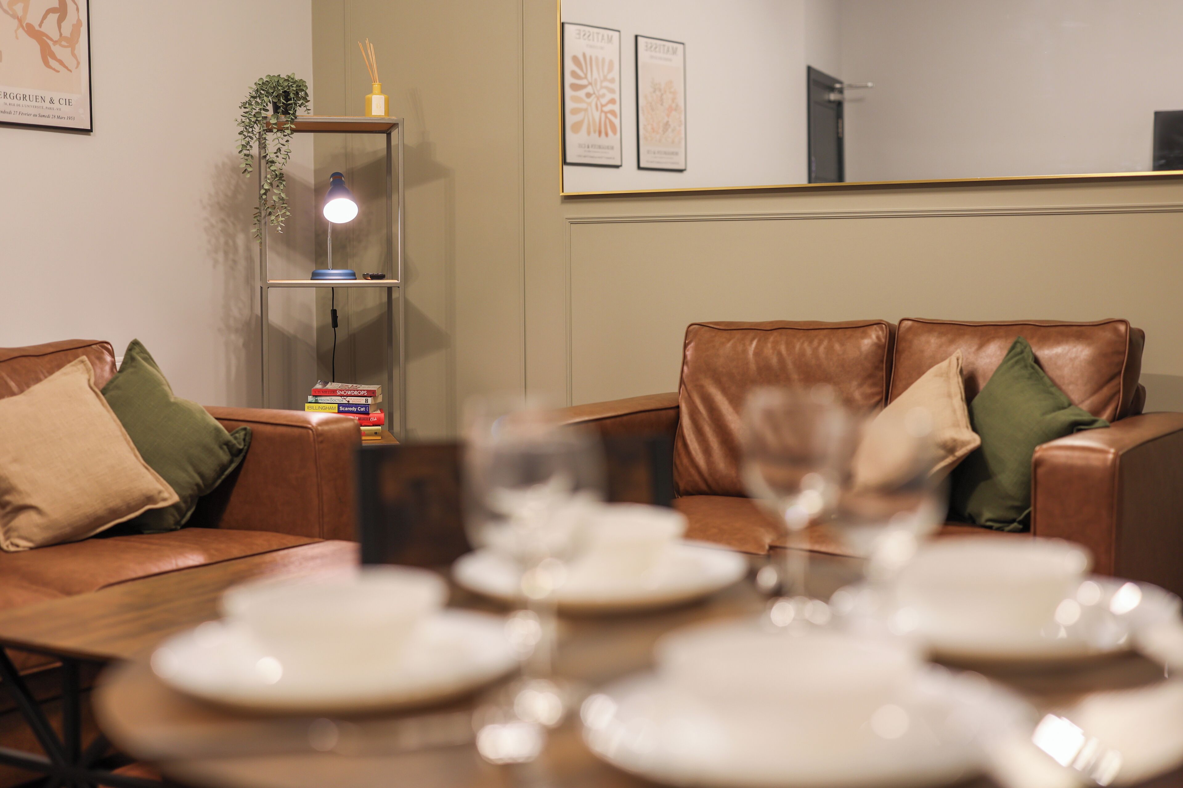 Leilighet – deluxe | Oppholdsområde