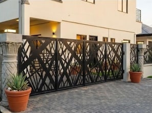 Majoituspaikan julkisivu